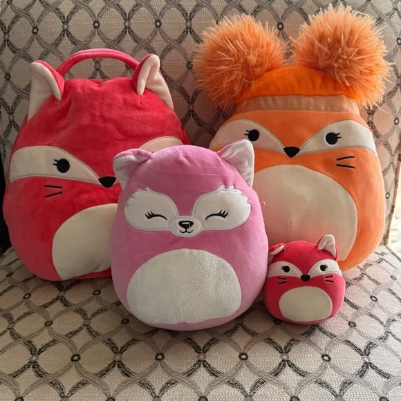 Fox Squishmallows Bundle - Picture 1 of 9